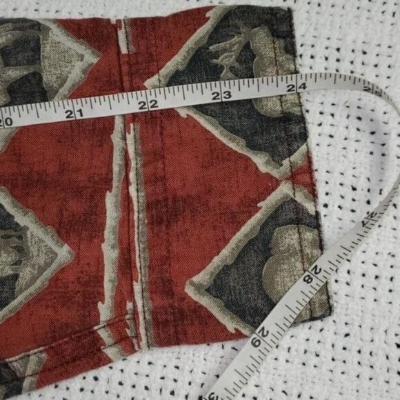 Woolrich Big Game Outdoor Graphics Long Sleeve Casual Button Down‎ Sz. L Shirt - Picture 11 of 11